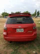 A picture of Super sharp register 2004 Toyota matrix with original document now