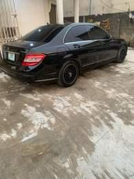 A picture of C300 2010 black on black interior registered January up for