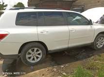 A picture of 11m Toyota Highlander 2012 model direct tokumbo Uyo 08119275855