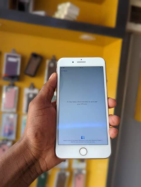 A picture of iPhone 8 plus