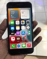 A picture of iPhone 8 64gb storage Working fingerprint 100 battery health Call