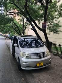 A picture of toyota alphard