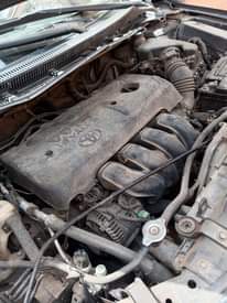 A picture of Sharp 013 Toyota Corolla 013 with engine and gear freezing