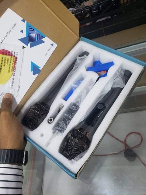 A picture of Wireless microphones