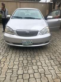 A picture of Toyota Corolla 2005 model le
