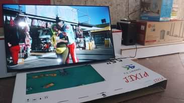A picture of 55 inches digital frameless Smart UHD4k pixel flat