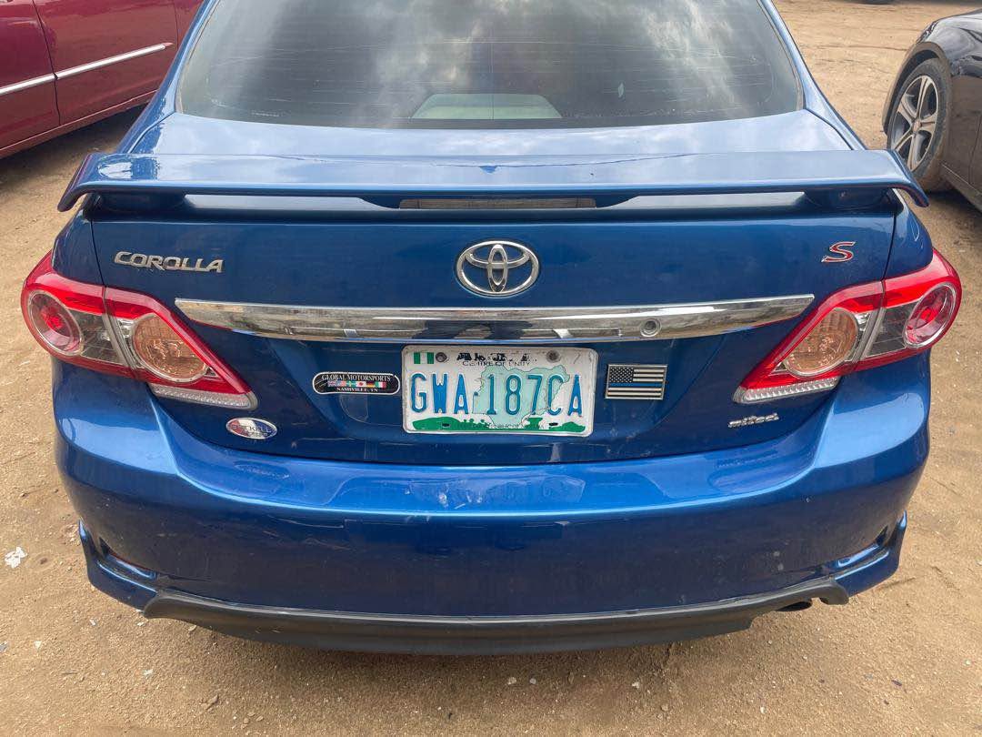 A picture of 2009 Toyota Corolla Belgium escape buy and travel
