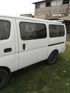 A picture of Nissan caravan bus
