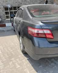 A picture of Clean Nigerian Used Grey Toyota Camry 2008 SE Repainted Leather