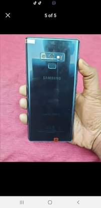A picture of Samsung galaxy note 9 128gb