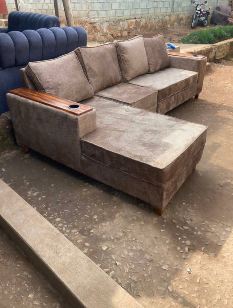 A picture of Sofaset tv stand and wardrobe