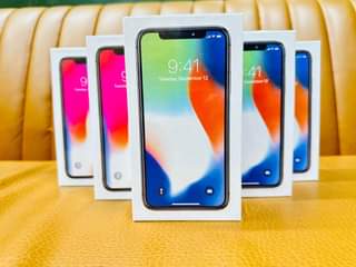 A picture of Iphone x mpya gb64 full box