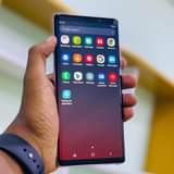A picture of Samsung galaxy note 9