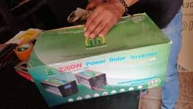 A picture of A brand new 2 5kva solar inverter