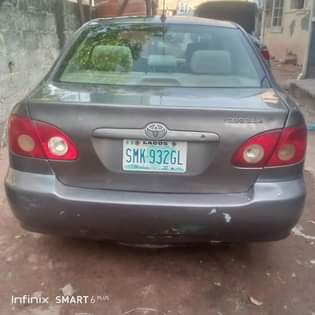 A picture of Toyota Corolla 2006 Model