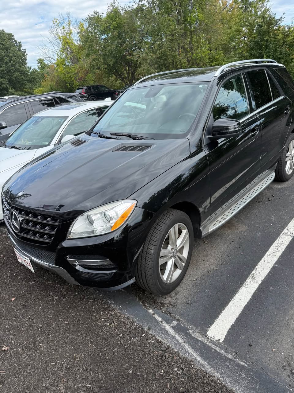 A picture of Mercedes ML35 2013