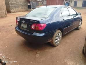 A picture of Corolla engine n gear working fine going has leakage going