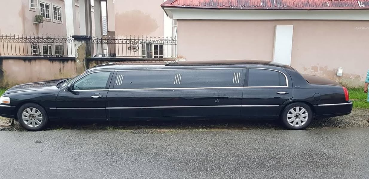 A picture of Lincoln limousine available for sale Everything in top notch condition