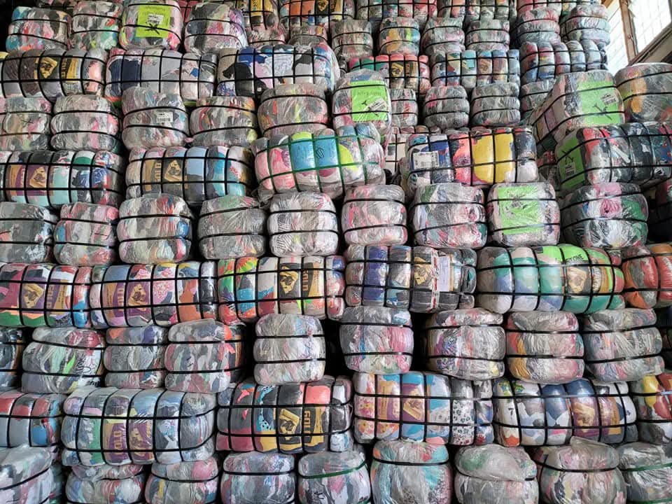 clothing bales