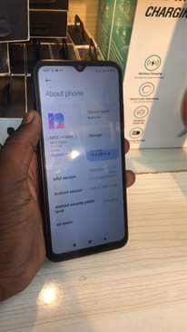 A picture of Redmi 9A Storage 32GB Used clean. Price 130 000 0747940033
