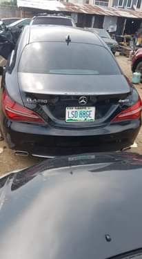 A picture of CLA 250 MERCEDES BENZ 2014 MODEL WITHOUT ENGINE