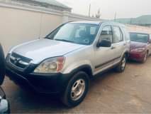 A picture of Honda CRV 2002 registered