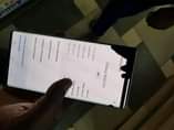 A picture of Samsung galaxy note 10 plus on sale at 450 000