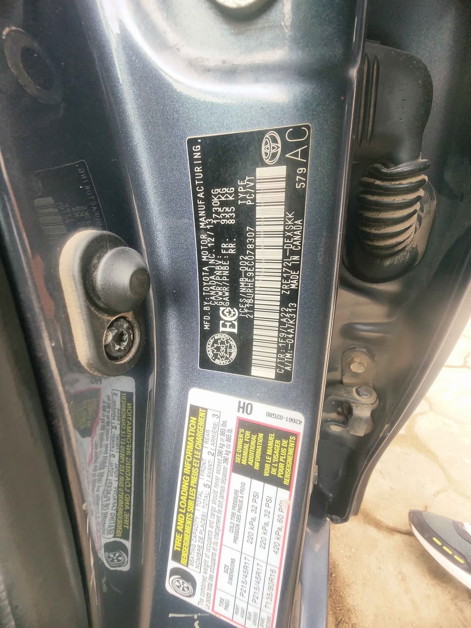A picture of 2014 Toyota Corolla sport