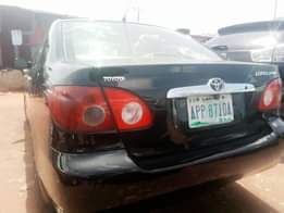A picture of Toyota Corolla Belgium grade location owerri price 3 9 perfect