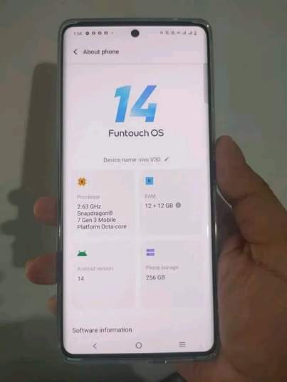 A picture of Vivo V30