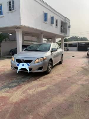A picture of Registered first body 09 Toyota Corolla Bumpers painted