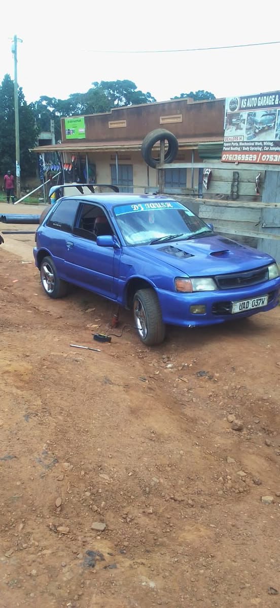 A picture of Toyota starlet gt