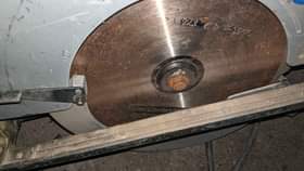 A picture of circular saw