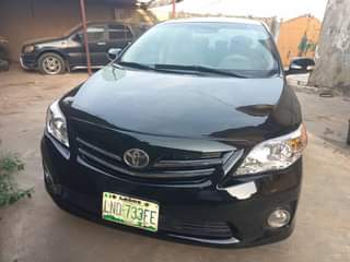 A picture of 2010 Model Toyota Corolla