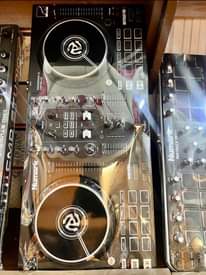 A picture of Dj equipment
