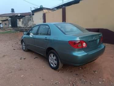 A picture of Toyota Corolla 2007 baked on first body nothing to fix