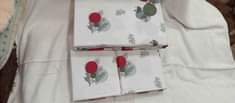 A picture of cotton bedsheets