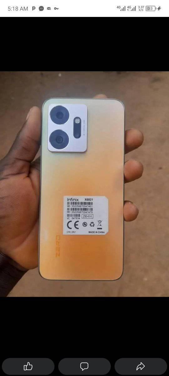 A picture of Infinix zero 20