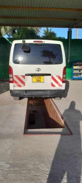 A picture of Hiace commuter bus