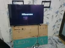 A picture of Hisense smart 4k uhd fremless