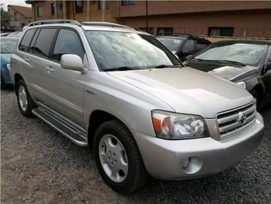 A picture of ACTION AUCTION AUCTION Tokunbo standard Toyota Highlander 1 7million Call