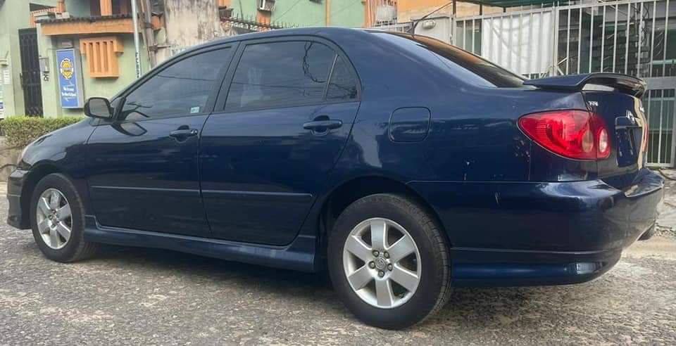 A picture of Toyota Corolla 2008 model Foreign used Total accident free Clean