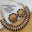 A picture of Kundan pearl necklace set