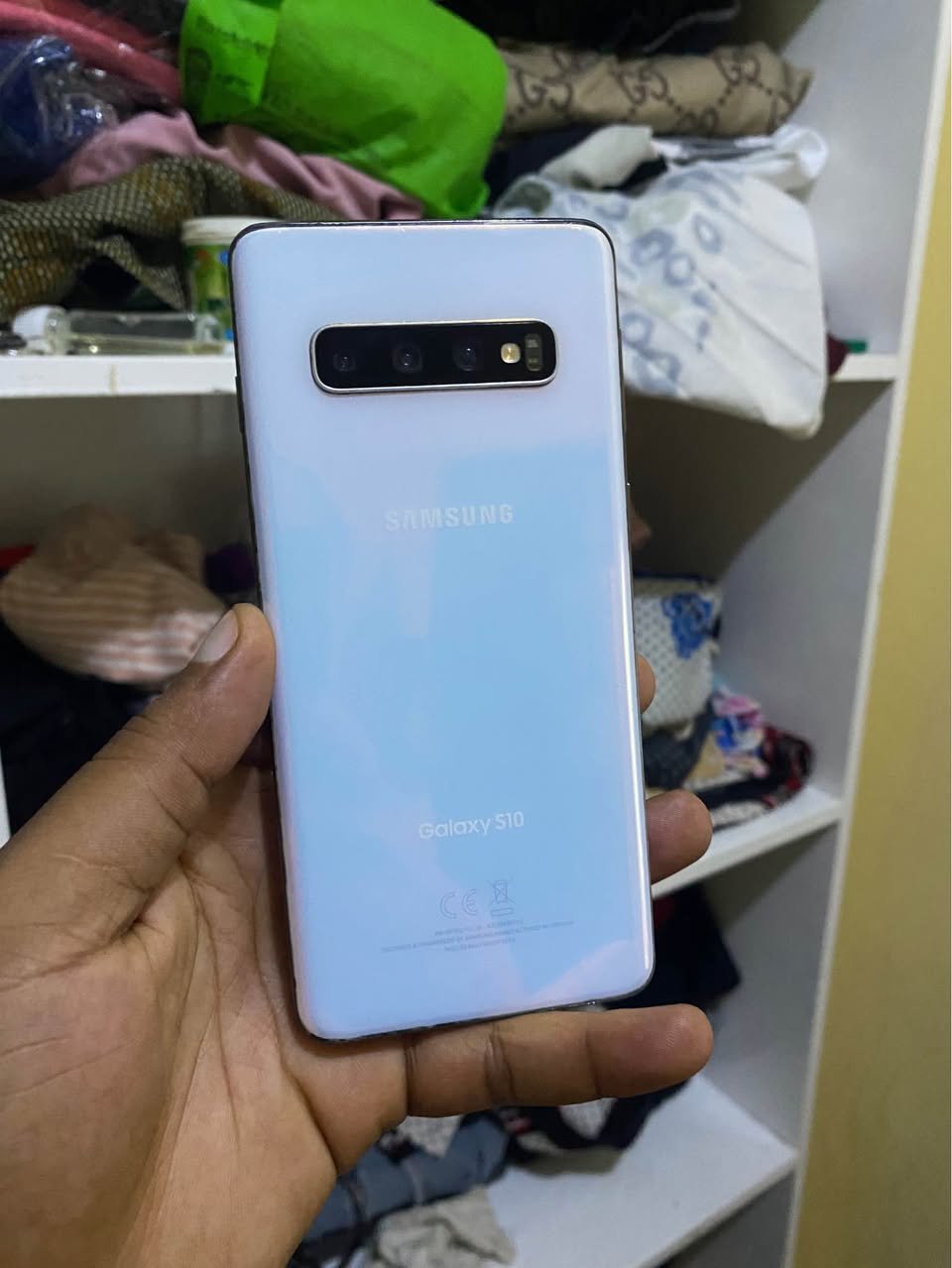 A picture of SAMSUNG s10 128GB Ram 128GB Call 0659217979