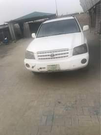 A picture of Registered 2004 model toyota highland
