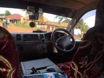 A picture of Toyota hiace for sale in 256751331103 or what app is