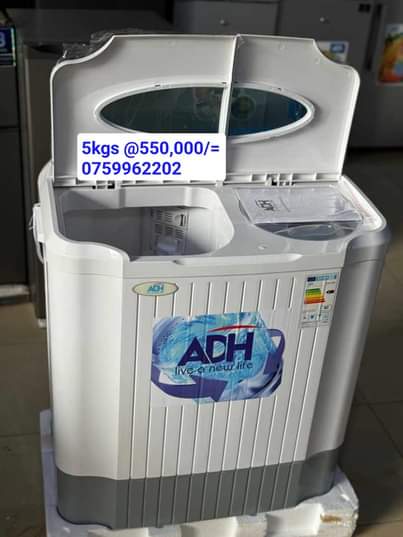 A picture of SAYONA and ADH washing machines available in stock on promotion.