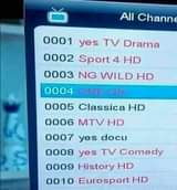 A picture of Free to air decorder and installation