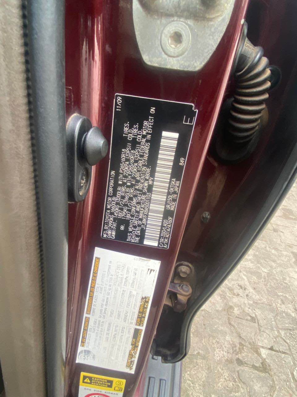 A picture of Lexus Gx470 2012