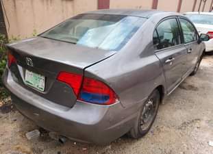A picture of Partly First body Honda Civic 2008 with a sound engine